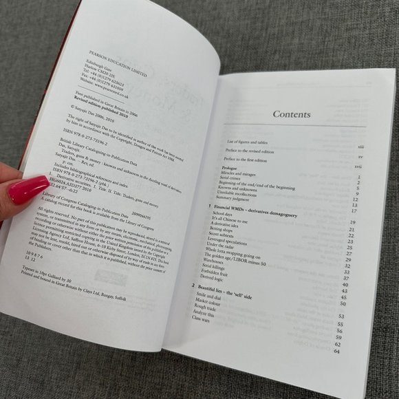 Satyajit Das "Traders Guns & Money" Book Revised Edition Very Good Pre-Owned Con - Picture 7 of 14